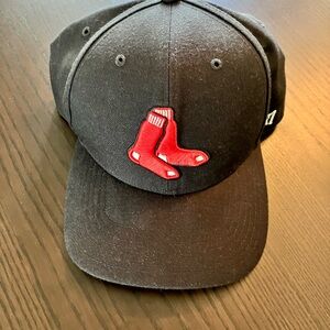 Men’s Navy Fitted Red Sox Cap